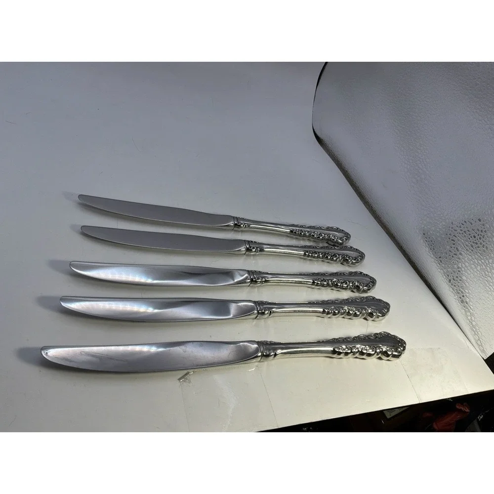 Oneida Shelley Stainless Steel Flatware 1 Knife Missing 31 Pieces 6 Piece Place‎